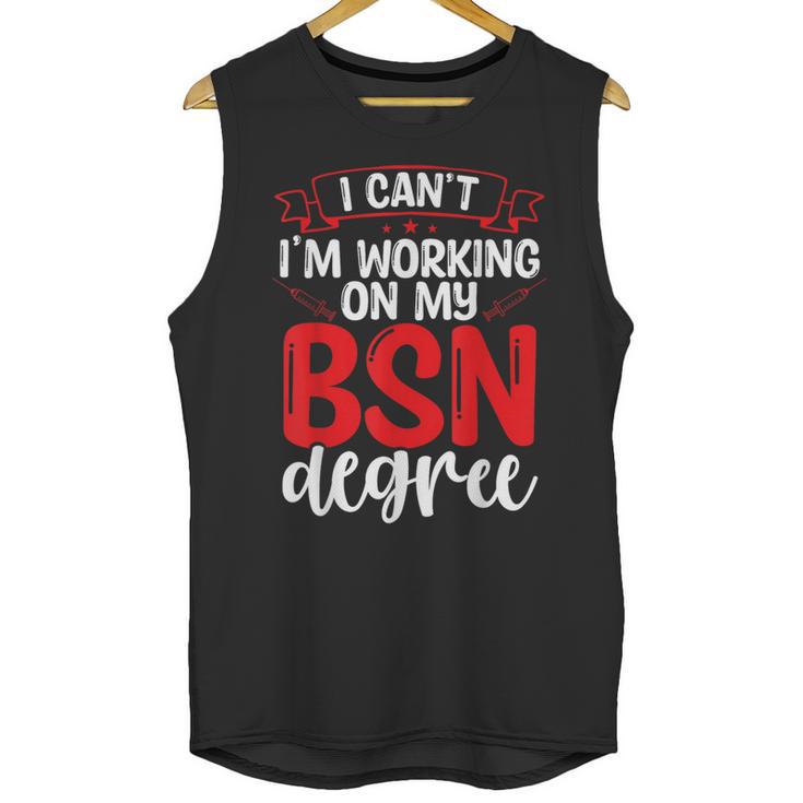 BSN Nurse Graduation Essentials BSN Nursing School Student Unisex Tank Top