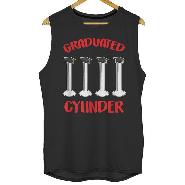 Chemistry Science Joke Graduated Cylinder Graduation T-Shirt Unisex Tank Top