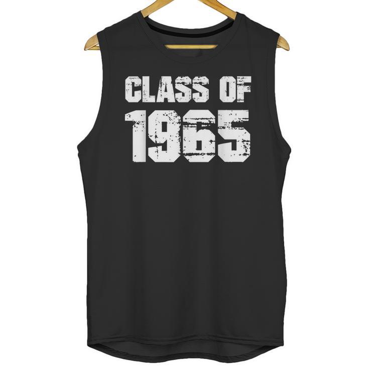 Class Of 1965 High School College Graduation Reunion Unisex Tank Top