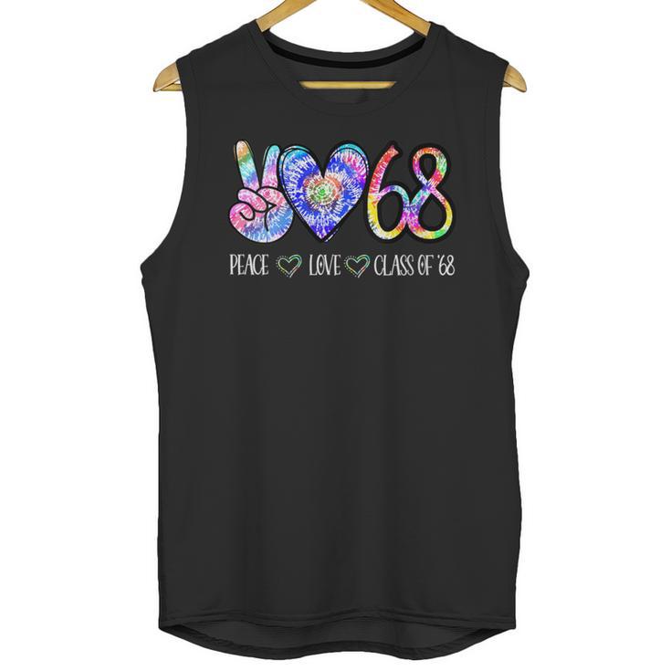 Class Of 1968 Shirt Tie Dye Senior Graduation Class Reunion Unisex Tank Top