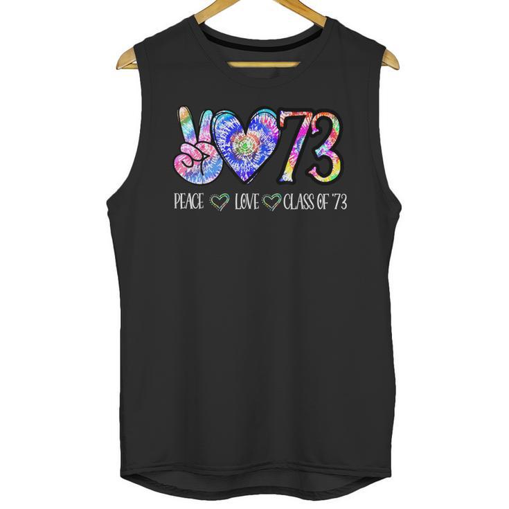 Class Of 1973 Tie Dye 50th Class Reunion Senior Graduation Unisex Tank Top