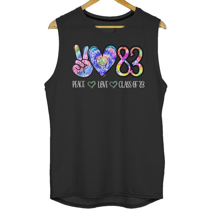 Class Of 1983 Shirt Graduation Tie Dye Senior '83 Reunion Unisex Tank Top