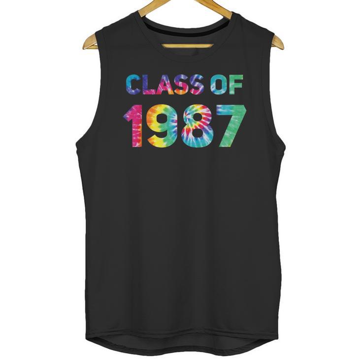 Class Of 1987 School Reunion College Highschool Graduation Unisex Tank Top