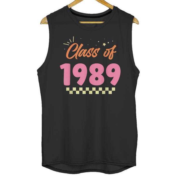 Class Of 1989 School Graduation Meetup Reunion Unisex Tank Top