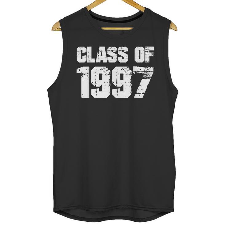 Class Of 1997 High School College Graduation Reunion T-Shirt Unisex Tank Top