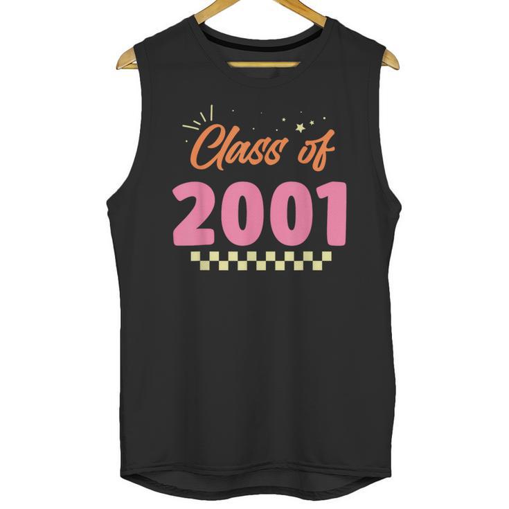 Class Of 2001 Meetup School Graduation Reunion Unisex Tank Top