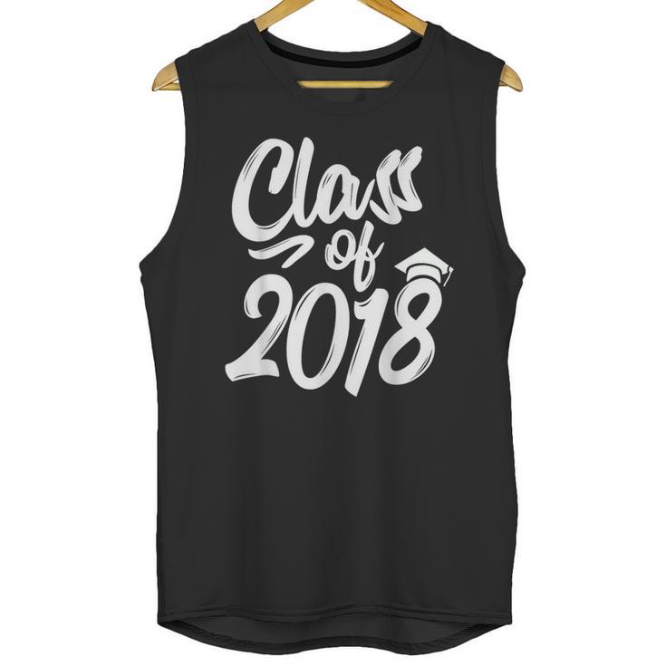 Class Of 2018 Graduation Cap Trendy Cute Unisex Tank Top