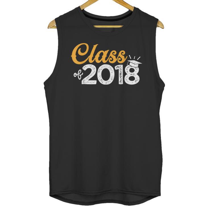 Class Of 2018 Graduation T Shirt Senior Boys Girls Men Women Unisex Tank Top