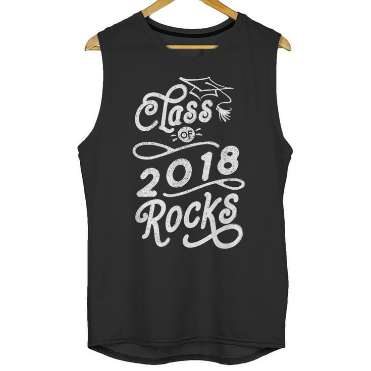 Class Of 2018 Rocks Seniors Graduation 2018 Unisex Tank Top