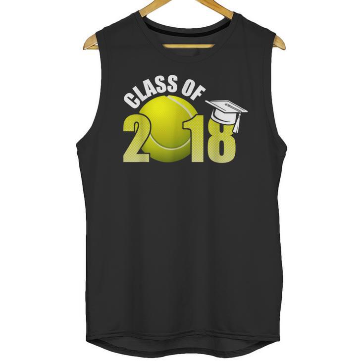 Class Of 2018 Shirts Graduation Senior Tennis Shirt Unisex Tank Top