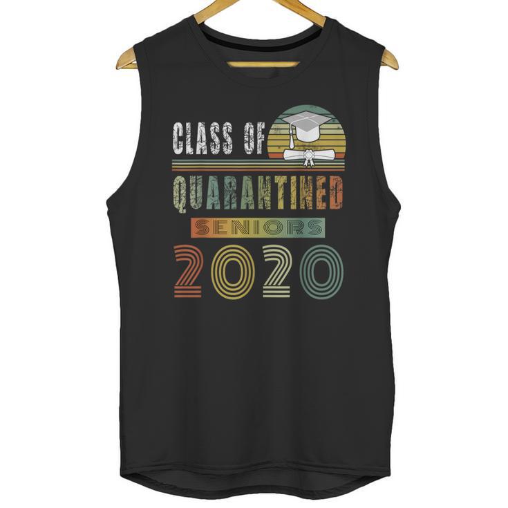 Class Of 2020 Quarantined Seniors Graduation Gift Unisex Tank Top
