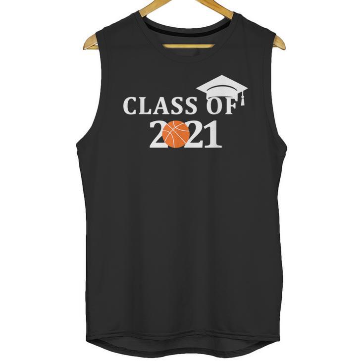 Class Of 2021 Graduation Him Her Basketball Pullover Unisex Tank Top