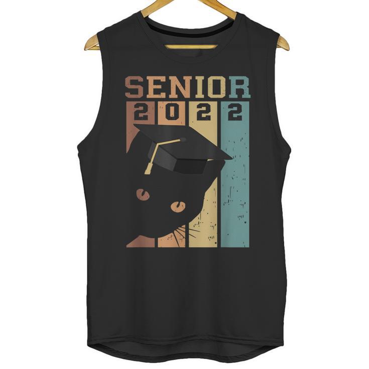 Class Of 2022 Graduation Cat Seniors Grad Unisex Tank Top