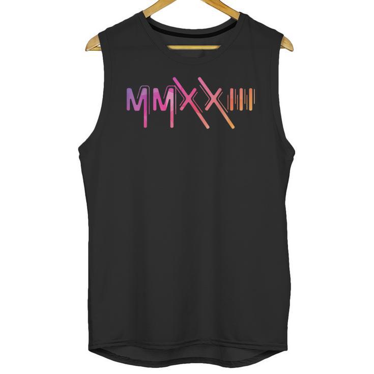 Class Of 2023 Senior 23 Graduation Idea Roman Numeral Unisex Tank Top