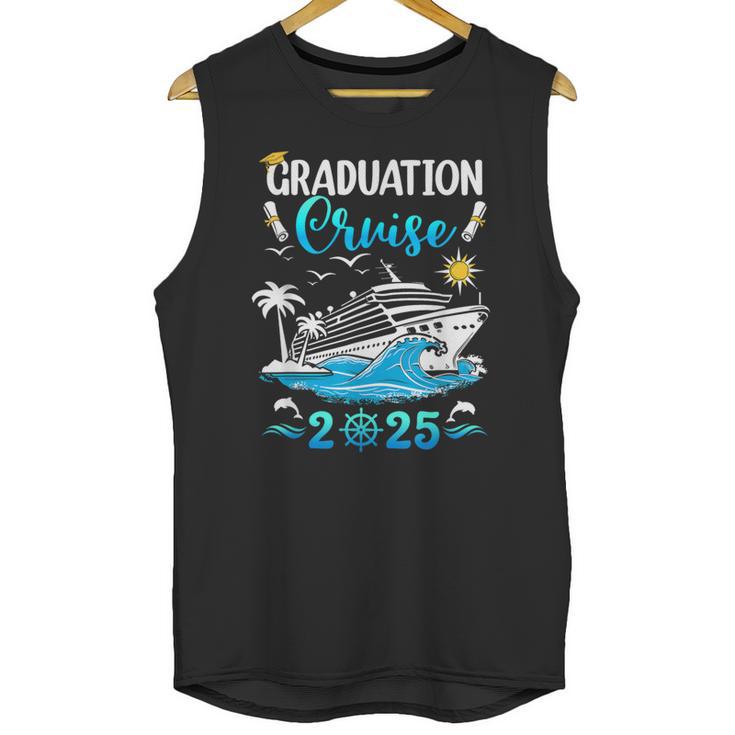 Class Of 2025 Graduation Cruise Senior Graduates Vacation Unisex Tank Top