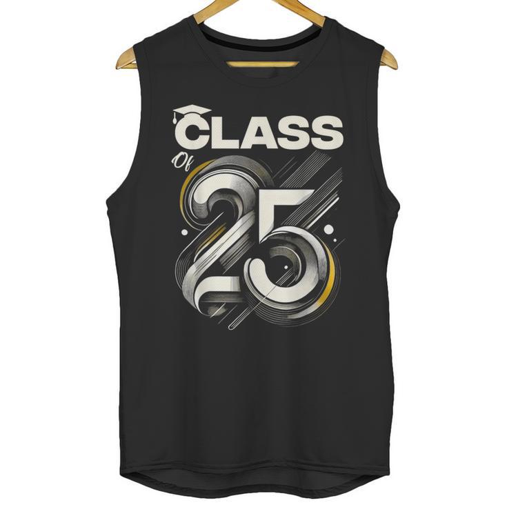 Class Of 2025 Shirt Graduation Senior High School College Unisex Tank Top