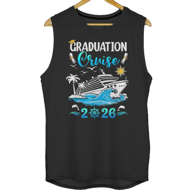 Class Of 2026 Graduation Cruise Senior Graduates Vacation Unisex Tank Top