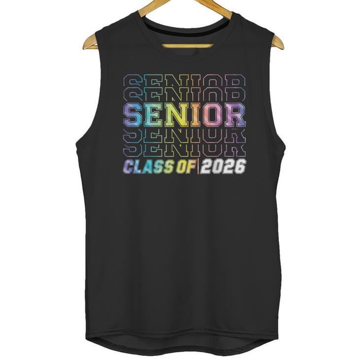 Class Of 2026 Senior 2026 Back To School 2026 Graduation 26 Unisex Tank Top