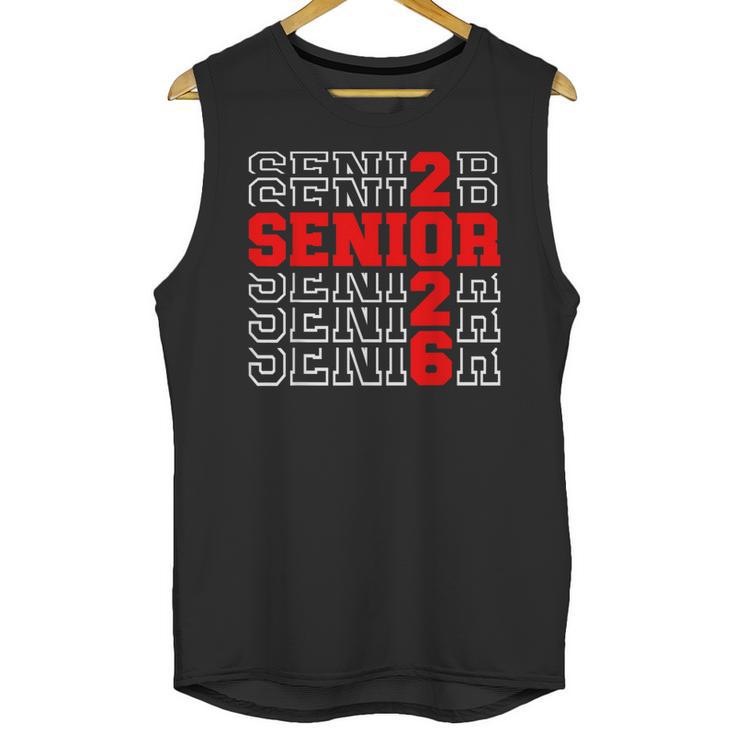 Class Of 2026 Senior Back To School 2026 Graduation 2026 Unisex Tank Top