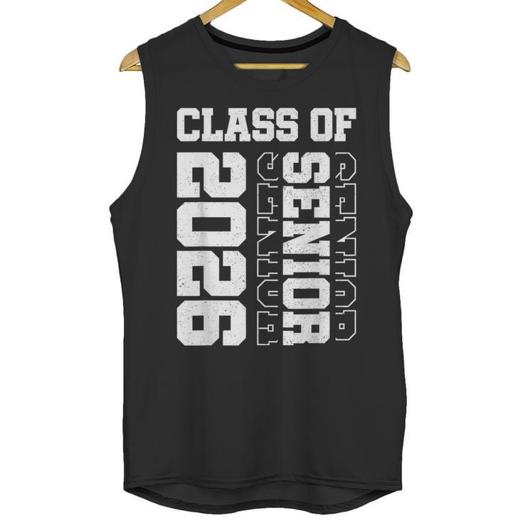 Class Of 2026 Shirt School Senior Year Graduation 2026 Unisex Tank Top