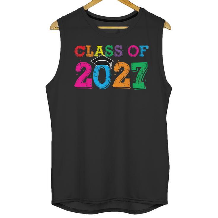 Class Of 2027 Shirt For Boys And Girls Fun 2027 Graduation Unisex Tank Top