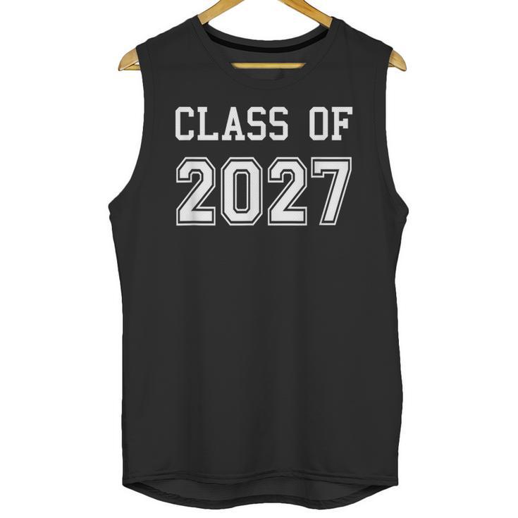 Class Of 2027 Shirt Graduation School Future Graduate Unisex Tank Top
