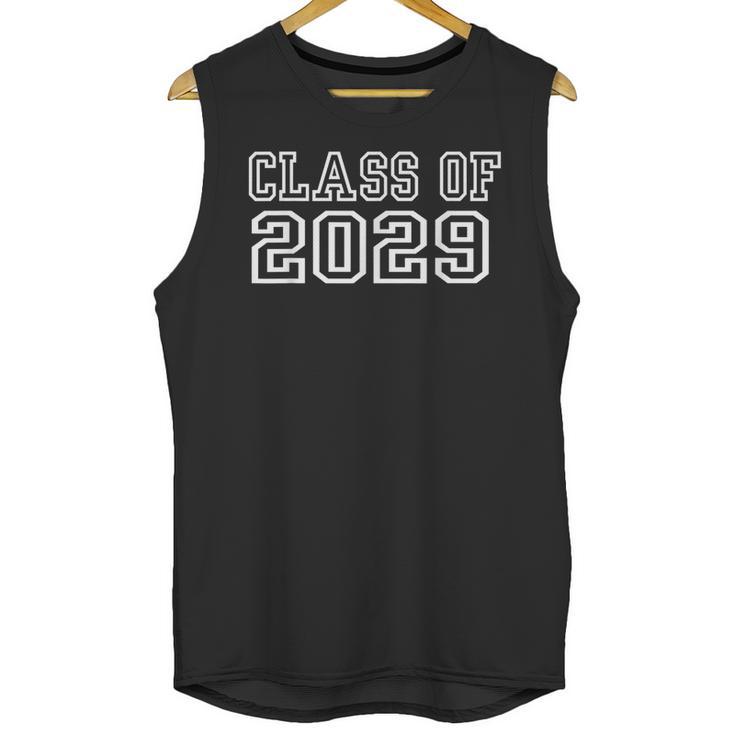 Class Of 2029 Graduation School Vintage Spirit Senior 2029 Unisex Tank Top