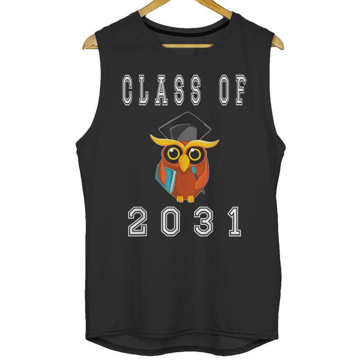 Class Of 2031 Graduation First Day Of School T Shirt Unisex Tank Top