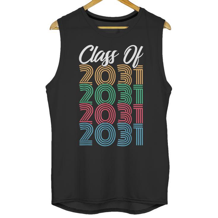 Class Of 2031 Kindergarten Graduation T Shirt Unisex Tank Top