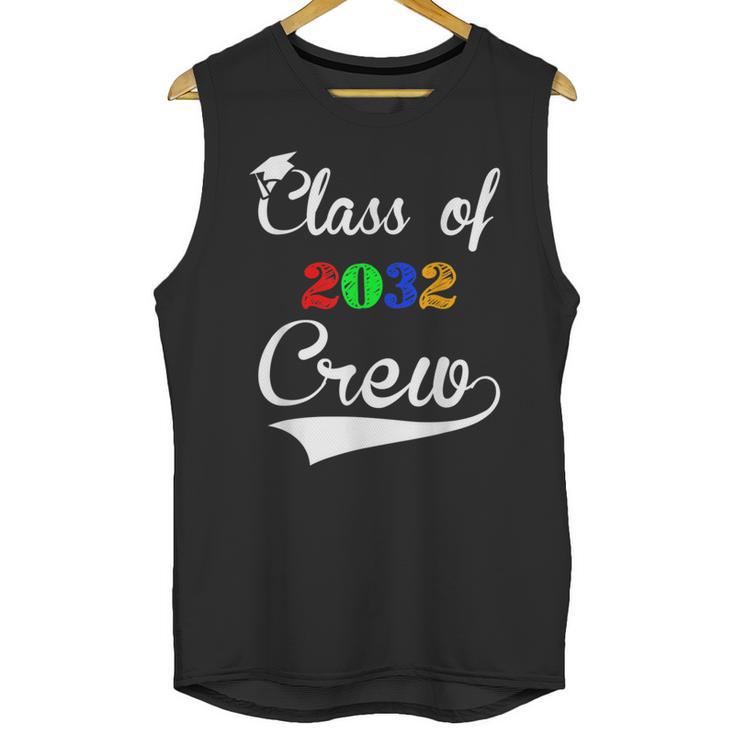 Class Of 2032 Kindergarten Back To School Graduation Unisex Tank Top