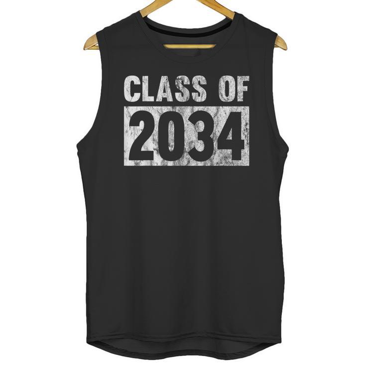 Class Of 2034 Preschool Graduation Pre-K Kindergarten Kids Unisex Tank Top