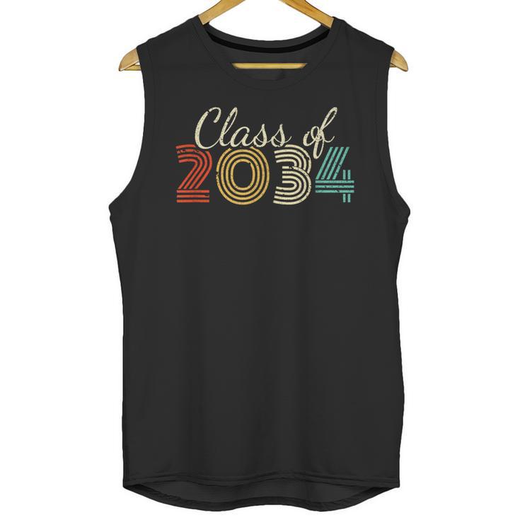 Class Of 2034 Senior Graduate 2034 Graduation Unisex Tank Top