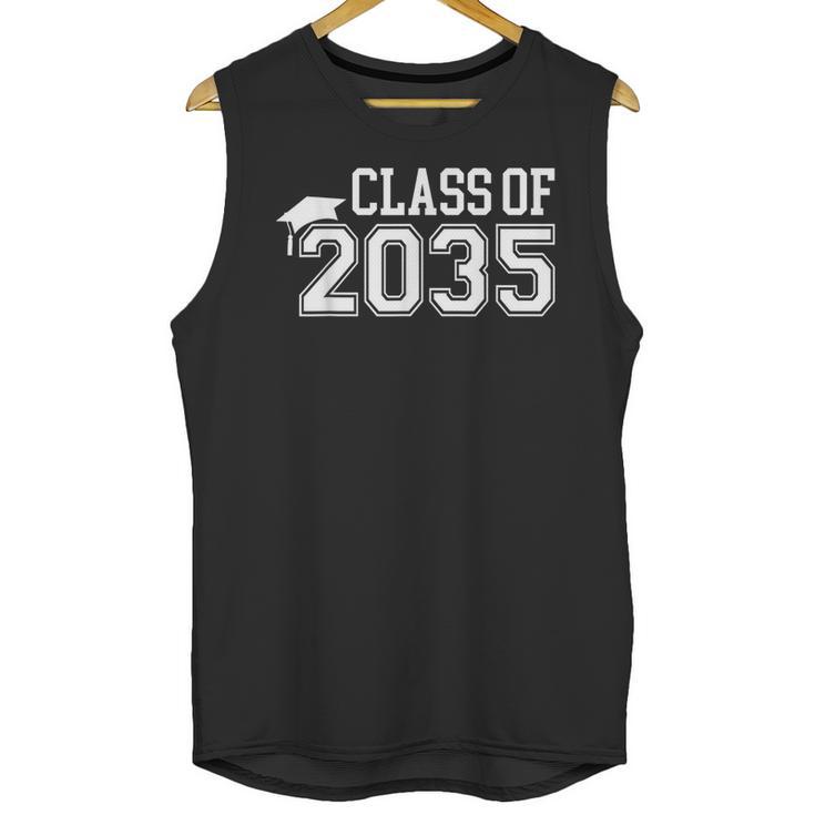 Class Of 2035 Graduation First Day Of School Boys Girls Kids Unisex Tank Top