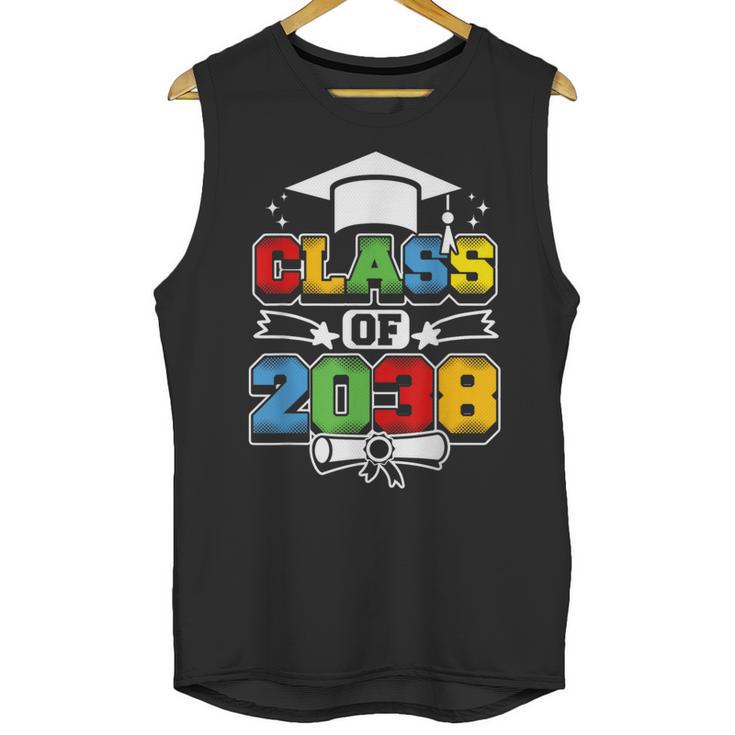 Class Of 2038 First Day Of School & Graduation 2038 Unisex Tank Top