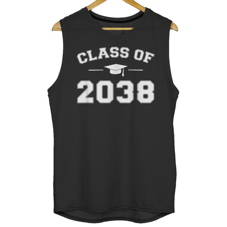 Class Of 2038 Grow Together First Day Of School Graduation Unisex Tank Top