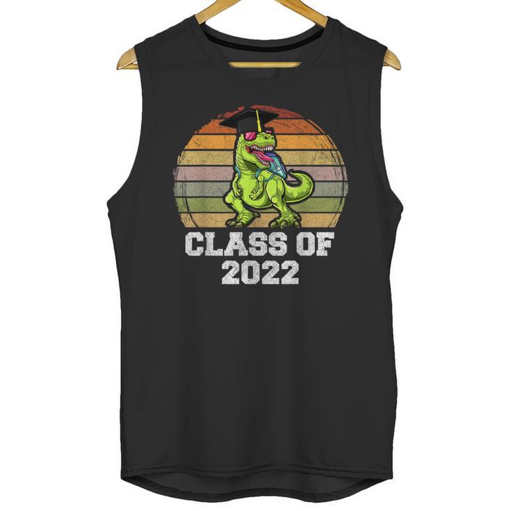 Class Of Dinosaur Apparel 2022 Graduation Graduate Dino Boy Unisex Tank Top