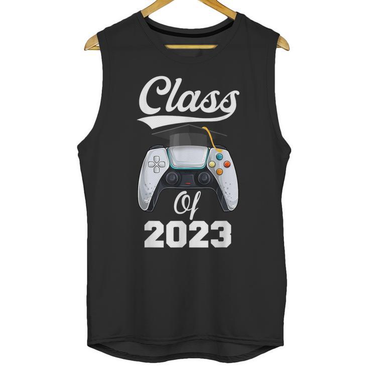 Class Of Gamer 2023 Shirt Graduation Game Boy Graduate Unisex Tank Top