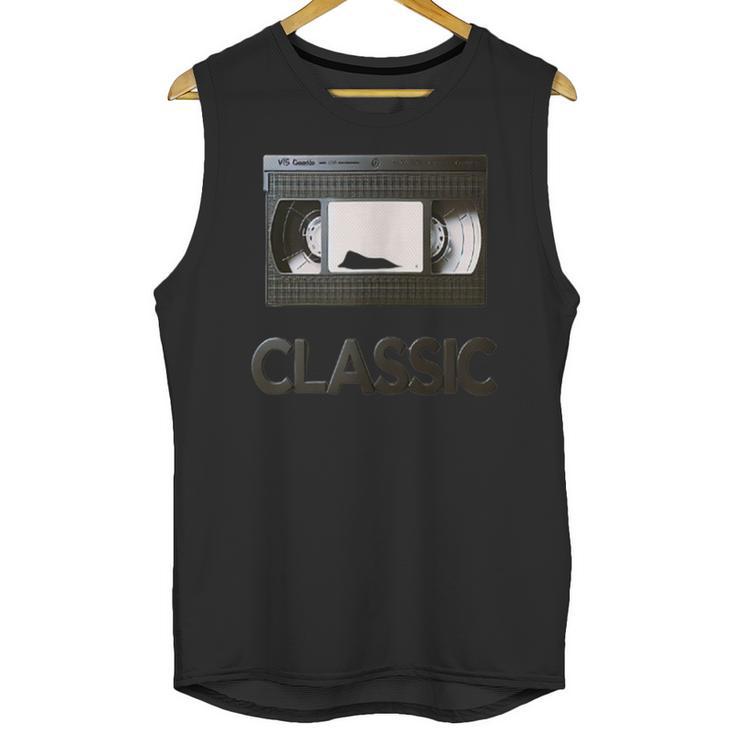 Classic VHS Tape Nostalgia Retro Unisex Tank Top