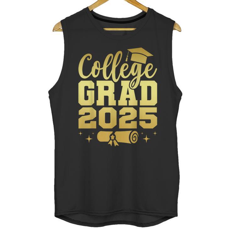 College Grad Class Of 2025 Senior Graduate Graduation Unisex Tank Top