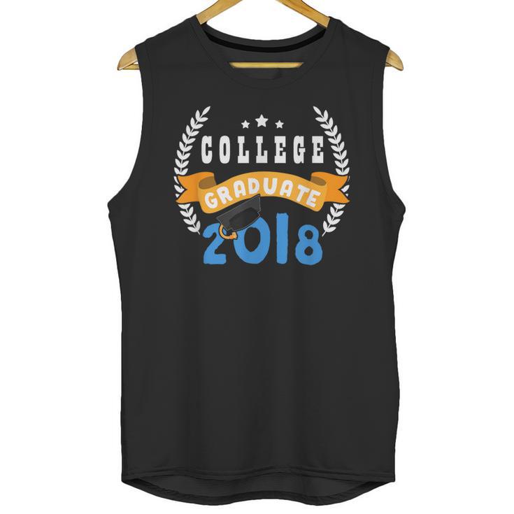 College Graduation Shirts Graduate Grad  2018 Unisex Tank Top