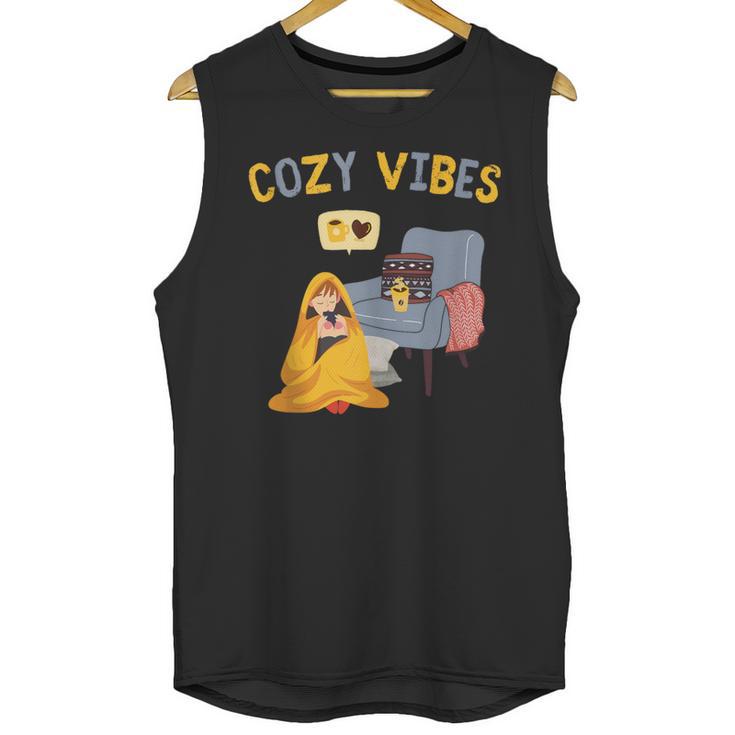 Cozy Vibes Atmospheric Introvert Unisex Tank Top