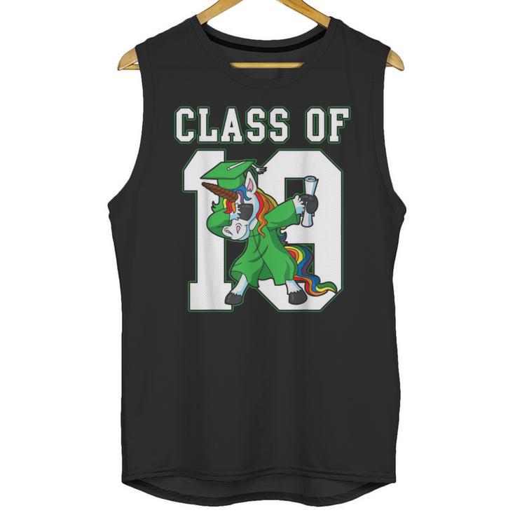 Dabbing Graduation Class Of 2019 Dabbing Unicorn Tee Unisex Tank Top