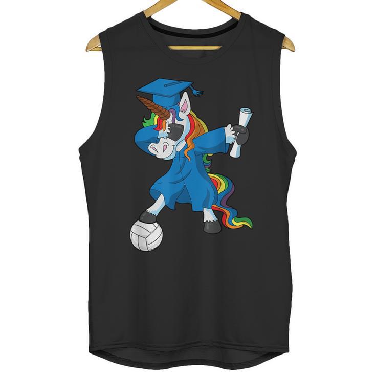 Dabbing Graduation Class 2023 Unicorn Volleyball Unisex Tank Top