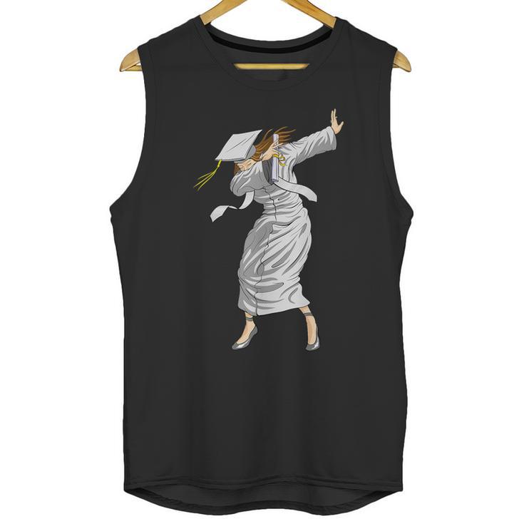 Dabbing Graduation Class Of 2025 Woman Graduation Unisex Tank Top