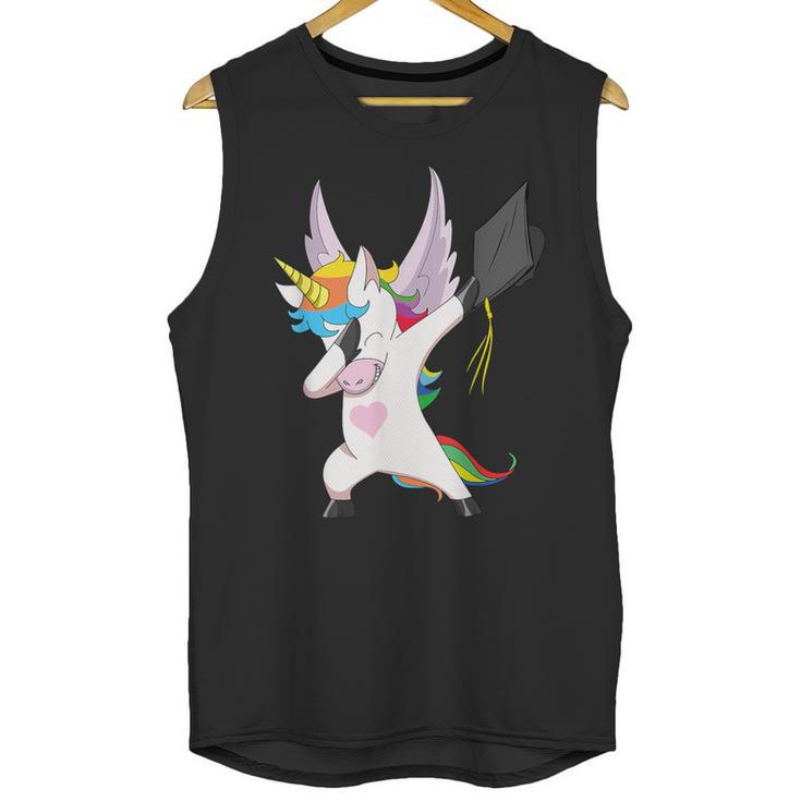 Dabbing Unicorn Graduation Class Of 2019  Women Unisex Tank Top