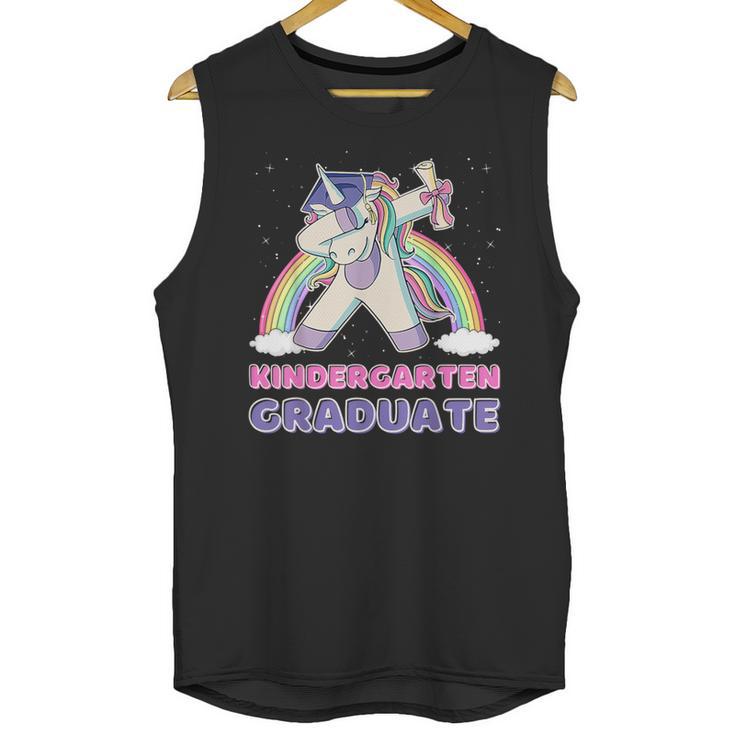 Dabbing Unicorn Kindergarten Graduation Dab Dance Girl Unisex Tank Top