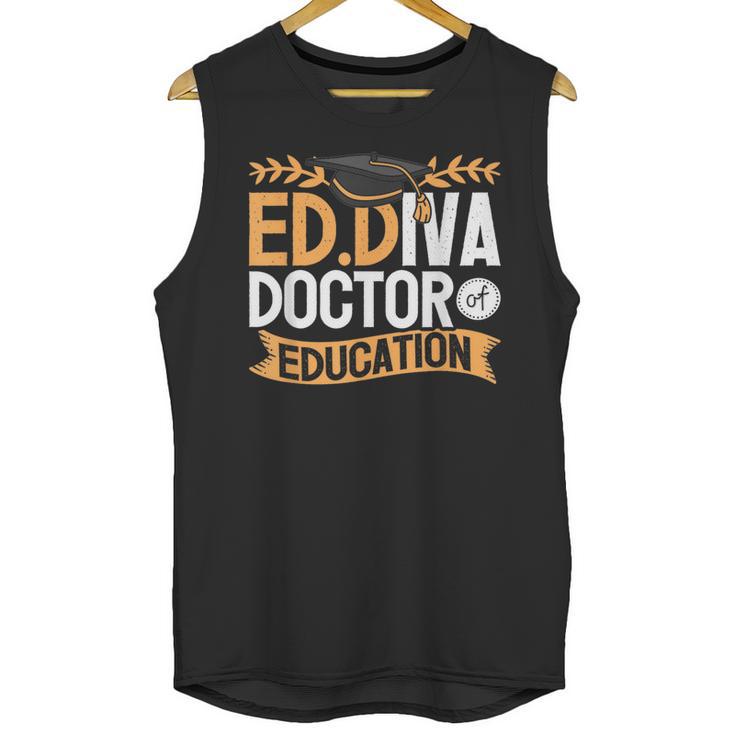 Doctor Of Education EdD Graduation ED Diva Unisex Tank Top