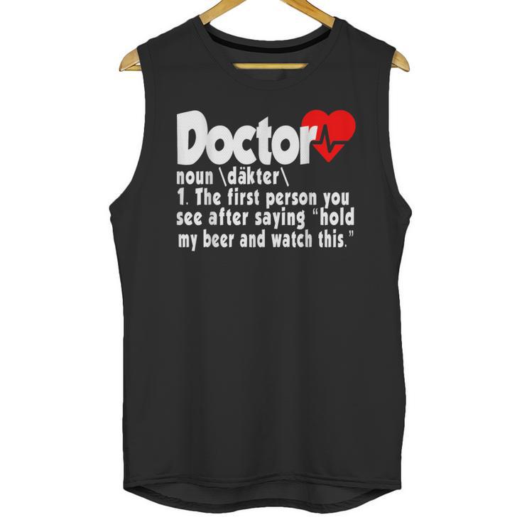 Doctor For Medical Med Student Graduation Unisex Tank Top