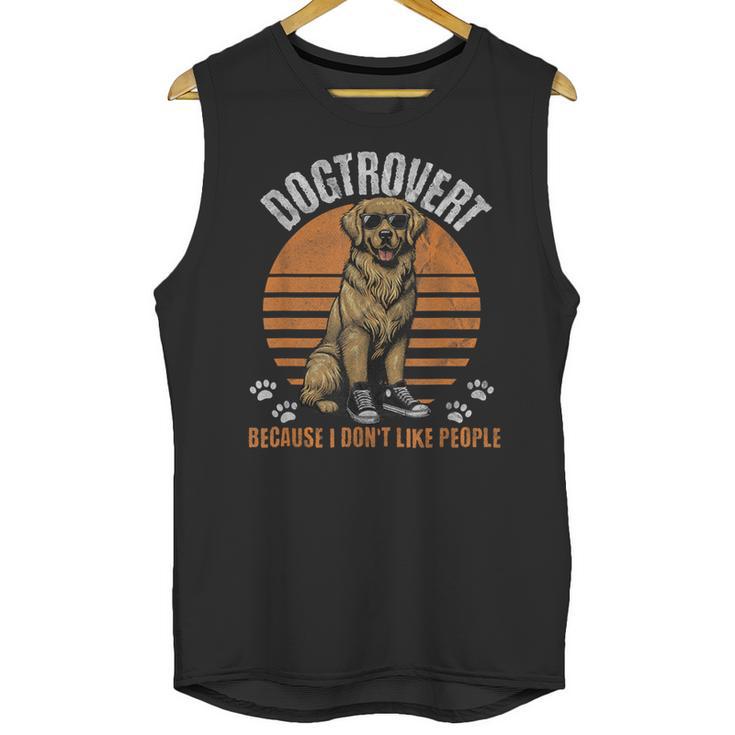 Dogtrovert Definition For Introvert Dog Lovers Unisex Tank Top Dogtrovert Definition For Introvert Dog Lovers Unisex Tank Top