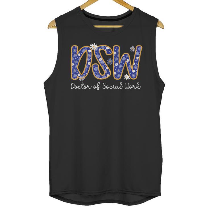 DSW Doctor Of Social Work Graduation DSW Graduate Unisex Tank Top